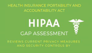 hipaa gap assessment infographic header