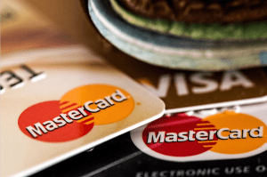 mastercard and Visa card